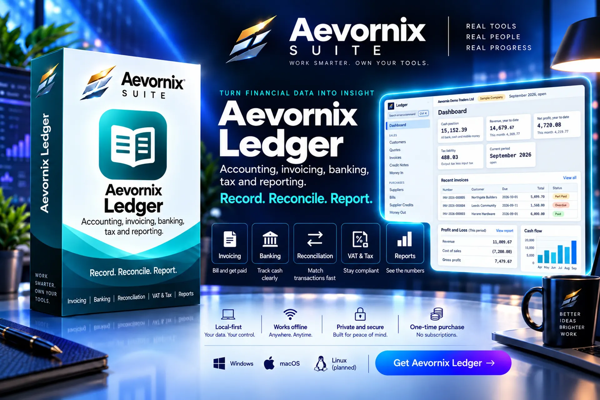 Aevornix Ledger campaign artwork